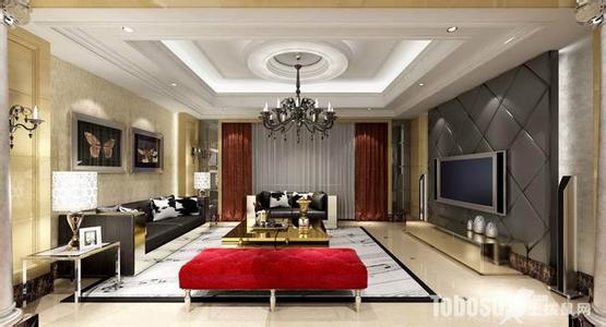 仿古砖装修效果图客厅 最新客厅装修效果图展示