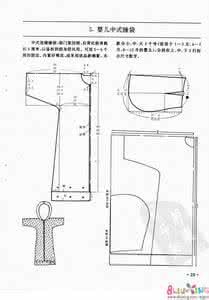 儿童睡袋剪裁图 睡袋剪裁图 婴儿睡袋(新上了剪裁图)