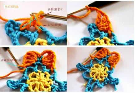 四叶幸运草 钩针单元花----“四叶幸运草”