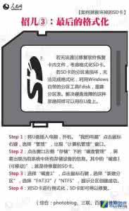 20 大超实用减肥狠招 超实用！SD卡坏了怎么办？几招教你拯救文件！