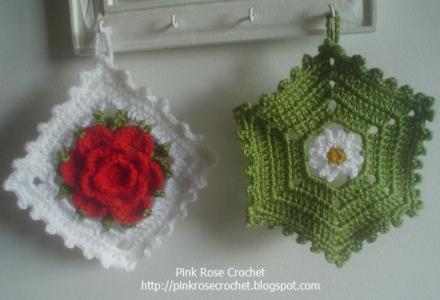 钩织家居用品 漂亮实用的家居用品钩织