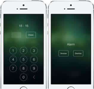 数学题闹钟 iOS7越狱插件EQUALarm将闹钟设置为数学题