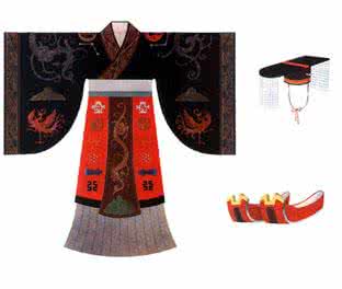 汉代服饰配色 汉代的服饰