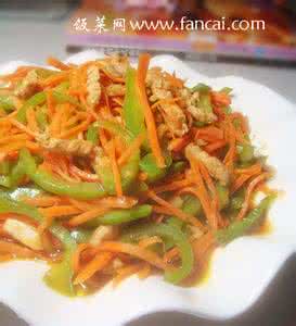 芹菜胡萝卜炒肉丝 胡萝卜炒肉丝 芹菜胡萝卜炒肉丝