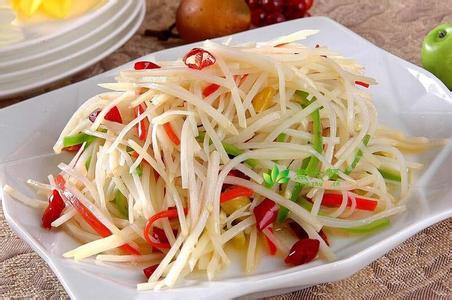 炝拌土豆丝的做法 炝拌土豆丝 做法及步骤
