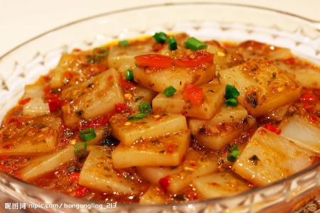 蘑芋豆腐吃法 香辣蘑芋豆腐