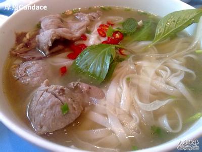 牛肉汤河粉图片 牛肉汤河粉