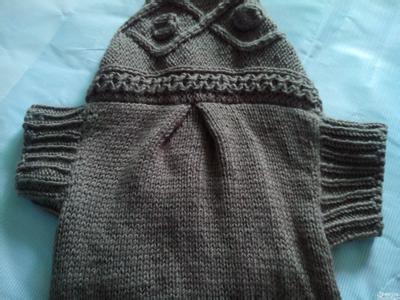 棒针编织 双叶花样 棒针模式----“双叶交叉”