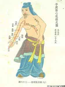 十二条经络走向图高清 高清版十二经络走向养生图