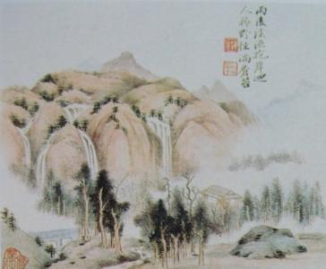 唐诗与名画 名画百图和诗（30）