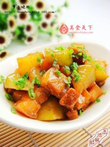 红烧肉一定要五花肉吗 五花肉的解馋吃法——萝卜烧肉