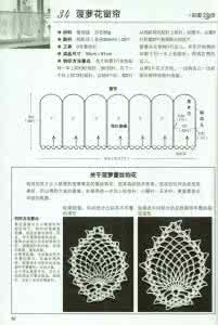 钩针蕾丝花朵小巧耳环 巧钩蕾丝家居小物----详尽图解帮你轻松上手