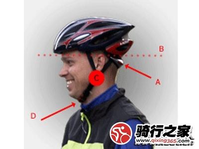 自行车头盔佩戴 自行车头盔的选购和佩戴