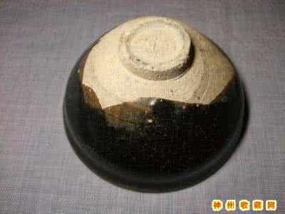 建窑黑釉瓷 建窑黑釉碗(宋)
