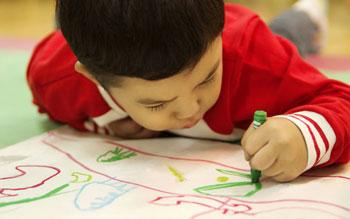 幼儿画画作者简介范本 给孩子学画画留个范本,漂亮极了!