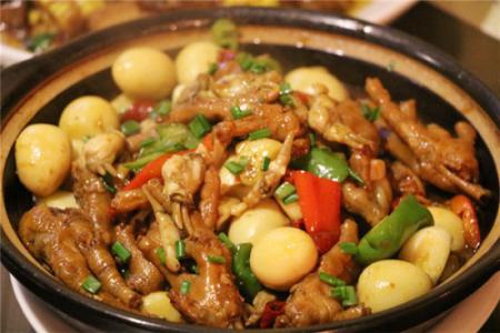 高压锅炖鸡 酒店创新高压嘎巴锅系列—蛏子压锅鸡