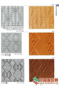 最新棒针花样大全 【花样】棒针模式：“游丝”