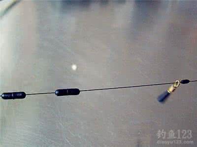 抛竿钓鲫鱼线组图解 详解最常用的抛竿钓钓组经验和技巧