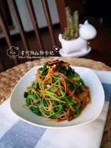 凉拌菠菜 【菠菜拌四丝】---适合春季降燥的美味凉拌菜