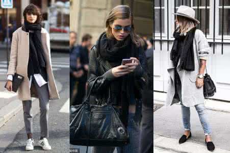 什么颜色的围巾最百搭 秋冬什么颜色围巾百搭 百搭潮范秋冬外套，气质休闲，又不失女人味！