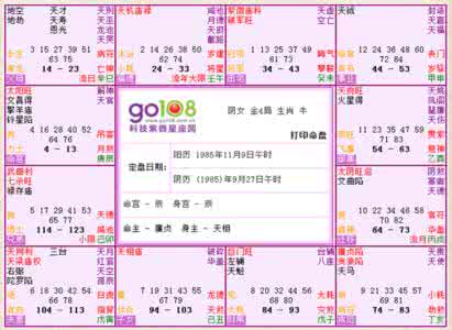 各星入夫妻宫的情况 各星入子女宫的情况