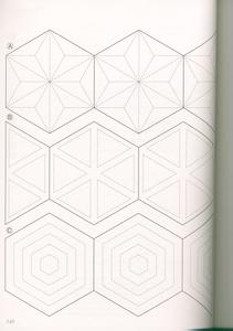 拼布压线图案集407 《拼布压线图案集407款》