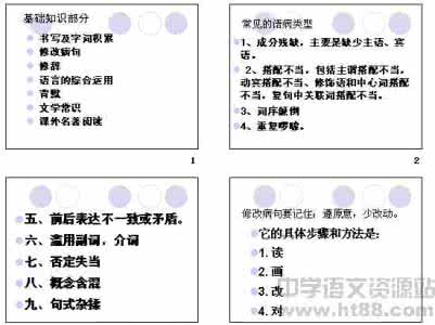 中考语文:字音复习要点