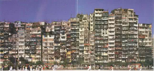 九龙城寨拆除 1994年拆除的九龙寨城(Kowloon Walled City)