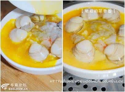 海鲜糯米饭 剩米饭也有春天 ——【 海鲜鸡蛋饭】