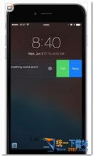 越狱锁屏插件 iOS8越狱插件Callback for Messages 直接在锁屏回电