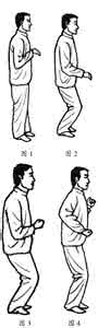 形意拳三体式站桩 形意拳三体式站桩 形意拳三体式怎么站?