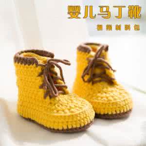 婴儿马丁靴编织视频 (钩针)婴儿马丁靴