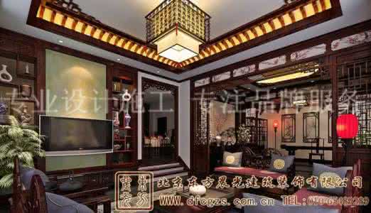 中式装修效果图 中式装修也靓丽