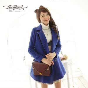 甜美 公主 大衣 呢大衣+甜美+显瘦 温暖明亮加保暖