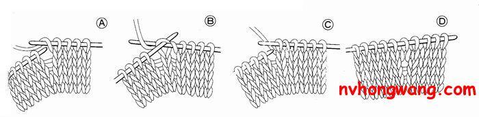 其它 值得学习的各种减针方法