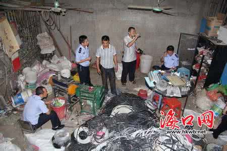海口秀英村 海口秀英村无证加工窝点后续 已被取缔