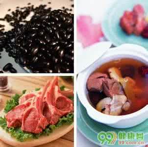 羊肉黑豆汤 羊肉和黑豆一起吃的食疗功效