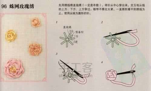 刺绣入门针法图解 刺绣入门针法图解 21种常用刺绣针法图解，从此刺绣不再是别人家的刺绣【教程】