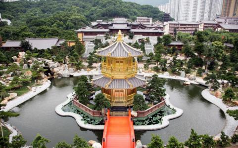都市至强兵王唐风 志莲净苑|香港都市中的唐风净土