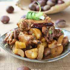 板栗烧鸡 酱爆鸡丁 板栗烧鸡合集