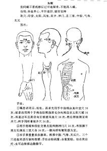 治疗久咳不愈绝招偏方 看图按摩治久咳不愈