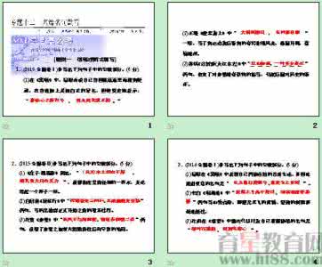 高考语文专题教学视频 2015高考语文百日突围系列之专题17：名句默写