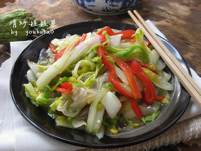 炒娃娃菜的做法 【详图细解】清炒娃娃菜的做法