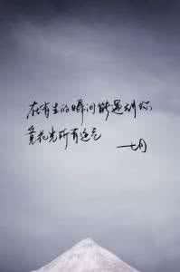 有意境的句子 有意境的句子大全