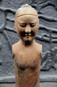 汉阳陵陶俑 微笑彩俑——汉阳陵博物馆探秘