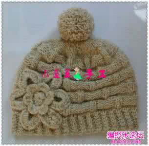 女童毛线帽子织法视频 女童毛线帽子的编织方法，马尾辫专用帽子
