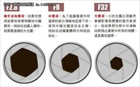 摄影光圈 从零开始学摄影：深度解析光圈