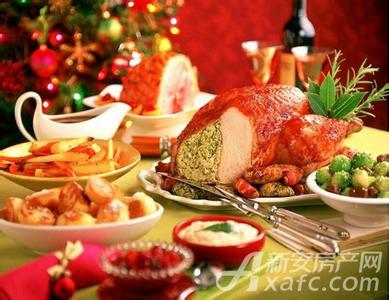 圣诞大餐 圣诞大餐来袭 教你大吃不长肉的小诀窍