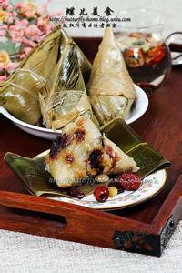 蜜豆粽子 蜜豆小枣什锦粽子