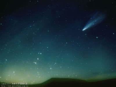 忙着追逐天空中的流星 我愿做你的流星,划破你的天空